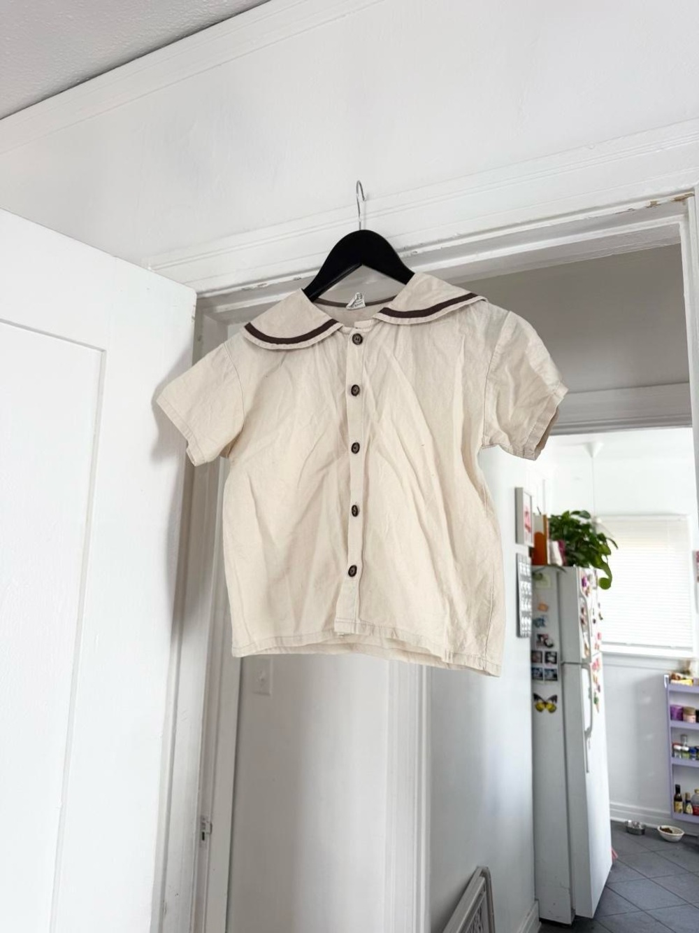 ✧ linen sailor collar linen blouse ✧